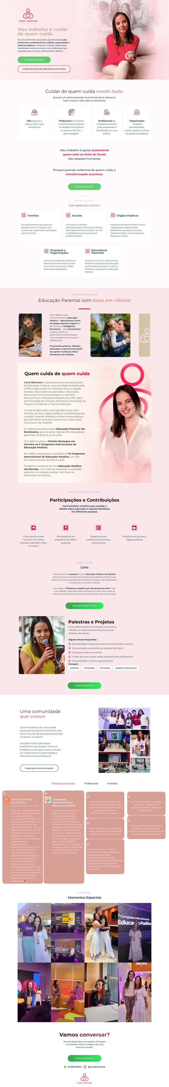 Site Carol Binhame