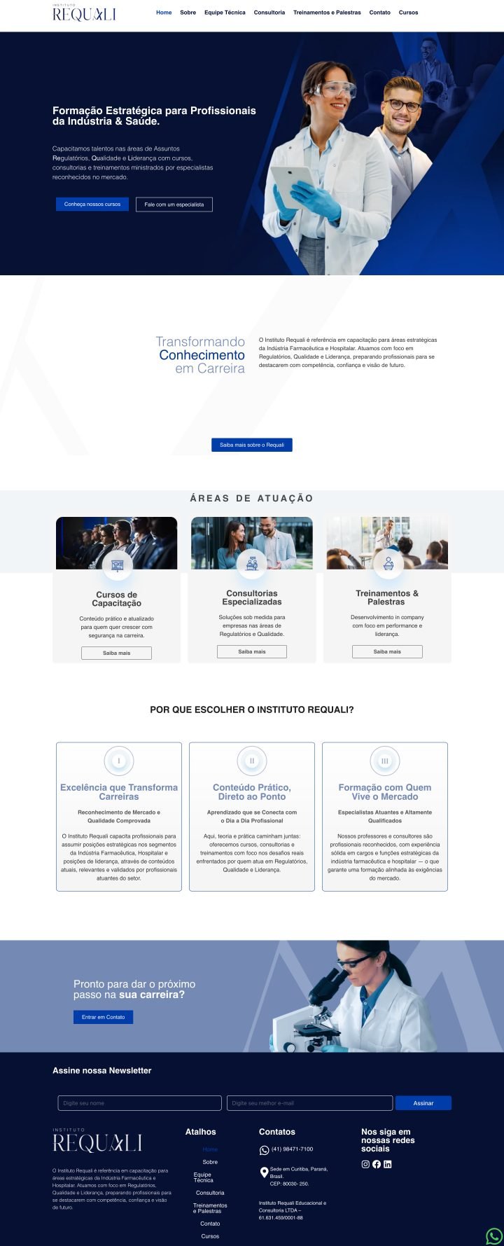 Site Instituto Requali
